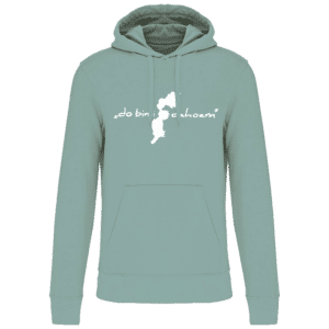 do bin i dahoam Burgenland Hoodie - großes Motiv vorne