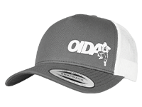 OIDA Cap 6506 grau-weiss