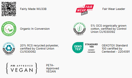 Nachhaltigkeitsinformationen zum Produkt